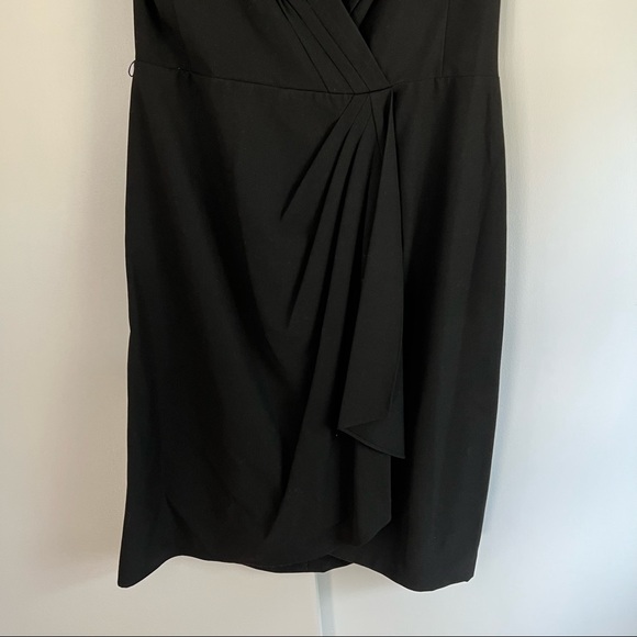 NWT Michael Kors Black Sheath Dress with Belt, Size 8 - Picture 5 of 7